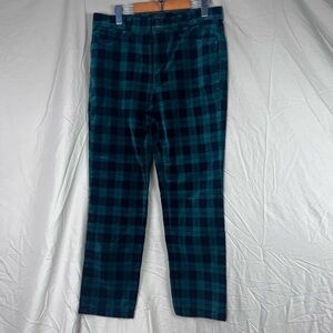 Talbots velveteen straight leg pant trouser women’s size 10